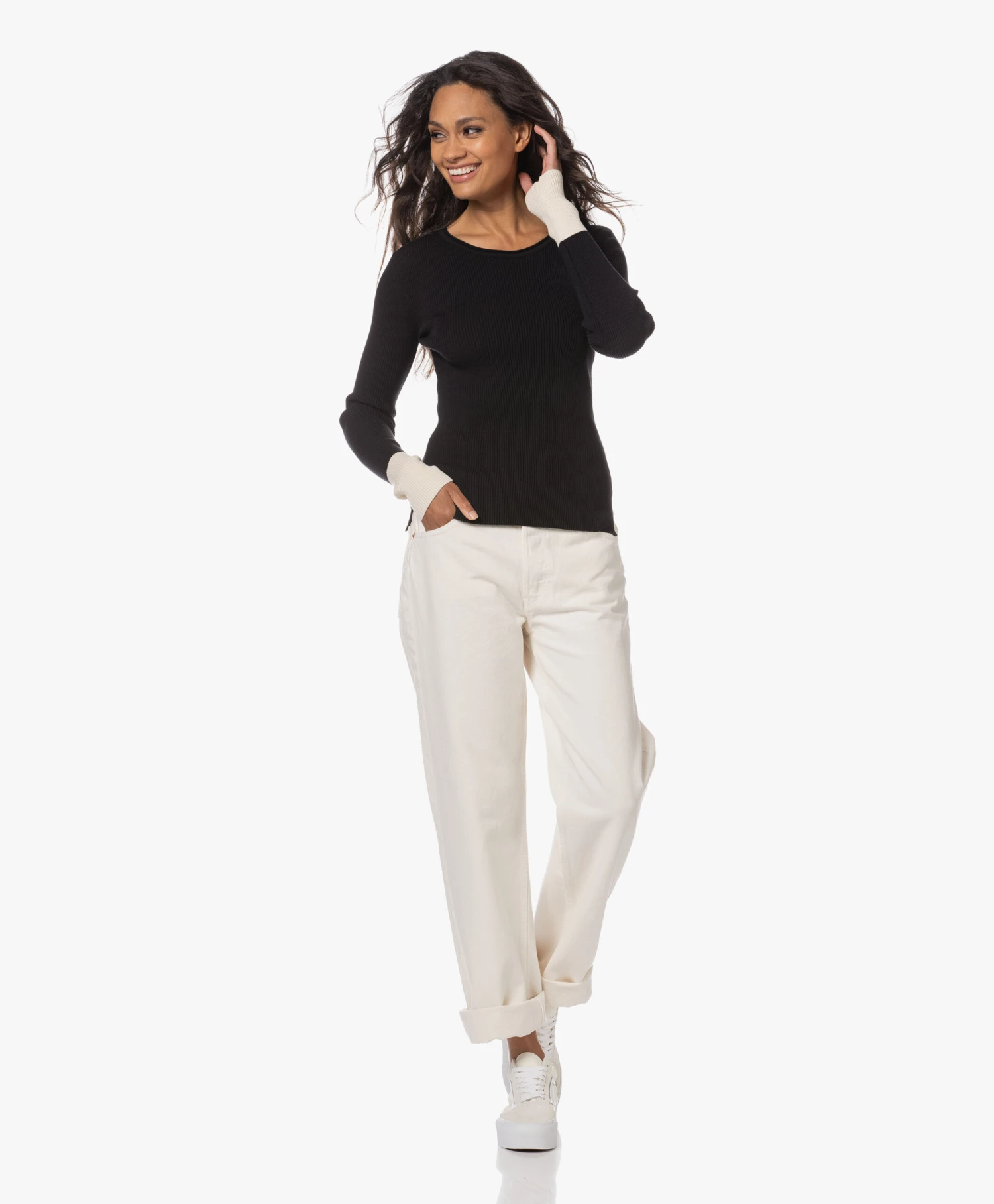 Vans Old Skool Stackform Sneakers - Marshmallow 6 Vans Old Skool Stackform Sneakers - Marshmallow - Afbeelding 6