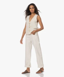 Re/Done Low-Rise Loose-Fit Jeans - Vintage White -Mode Kleding 230622 8bb3915f 8a1f 479d 9391 e56b47a33a38