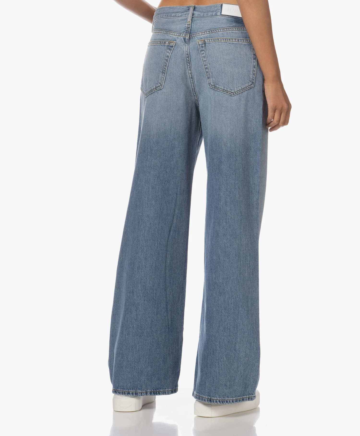 Re/Done Low Rider Loose Jeans - Vintage Flow 4 Re/Done Low Rider Loose Jeans - Vintage Flow - Afbeelding 4