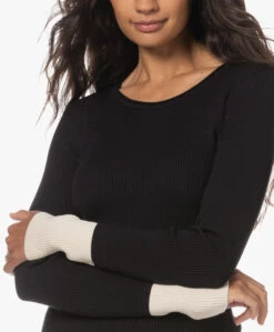 Woman By Earn Lory Cuffs Modalmix Rib Trui - Zwart Vari 19 Woman By Earn Lory Cuffs Modalmix Rib Trui - Zwart Vari -Mode Kleding 230622 b6d01a6e 09d6 4b0e 83c5 41ce13f7a640