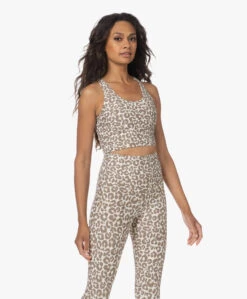 Deblon Sports SarahCropped Luipaardprint Top - Leopard Latte -Mode Kleding 230622 b7d382a4 96e3 4c19 bac5 2d0c9719a07c