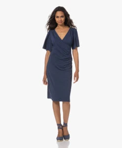 Plein Publique La Clarice Modalmix Jersey Jurk - Kobaltblauw -Mode Kleding 230622 cbc62ade b2bf 41e6 9ca7 a7bc28c15449