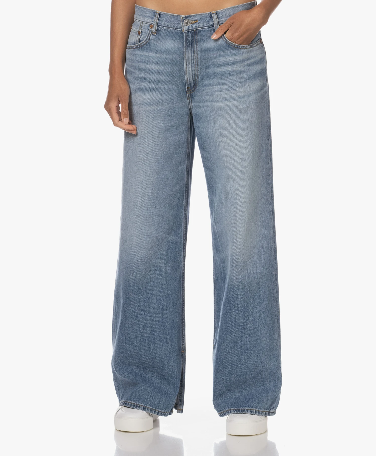 Re/Done Low Rider Loose Jeans - Vintage Flow 1 Re/Done Low Rider Loose Jeans - Vintage Flow