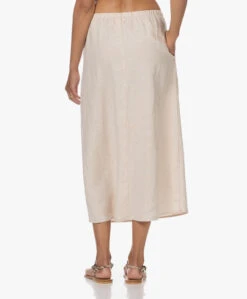 Xírena Lorette Linnen Rok - Wheat -Mode Kleding 230622 e9980315 7a1d 43cc b225 5495165de375