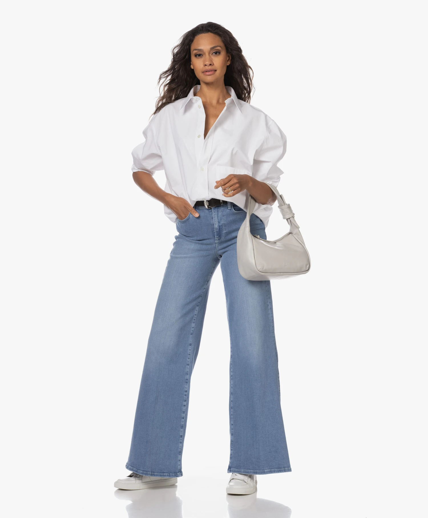 Róhe Unisex Oversized Overhemd - Wit 2 Róhe Unisex Oversized Overhemd - Wit - Afbeelding 2