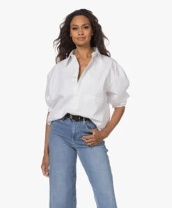 Róhe Unisex Oversized Overhemd - Wit 15 Róhe Unisex Oversized Overhemd - Wit -Mode Kleding 230622 f73118ff 39e5 4437 8718 57e7f4bee60f