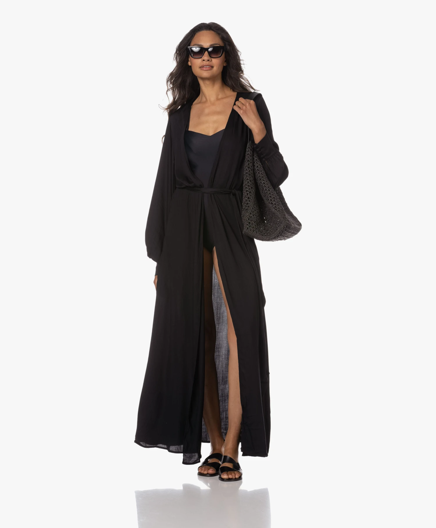 Atp Atelier Allai Leren Slippers - Zwart 9 Atp Atelier Allai Leren Slippers - Zwart - Afbeelding 9