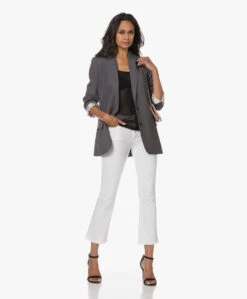 Frame Le Crop Mini Boot Stretch Jeans - Wit -Mode Kleding 230627 4c51d5eb b33f 43cd bb86 f959f1bc33c1