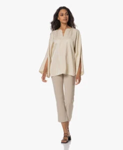 By Malene Birger Calias Twill Blouse - Vanilla Cream -Mode Kleding 230627 8198e1f2 5181 4081 aacc fea1987c1cdb
