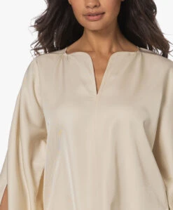 By Malene Birger Calias Twill Blouse - Vanilla Cream -Mode Kleding 230627 9a763223 1fb4 4649 90e7 4eee06352f7c