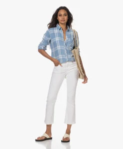 Frame Le Crop Mini Boot Stretch Jeans - Wit -Mode Kleding 230627 ba53e945 15fd 415a ac1d 6f59efdd27d0