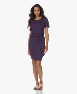Plein Publique La Fee Jersey Wikkeljurk - Dark Violet