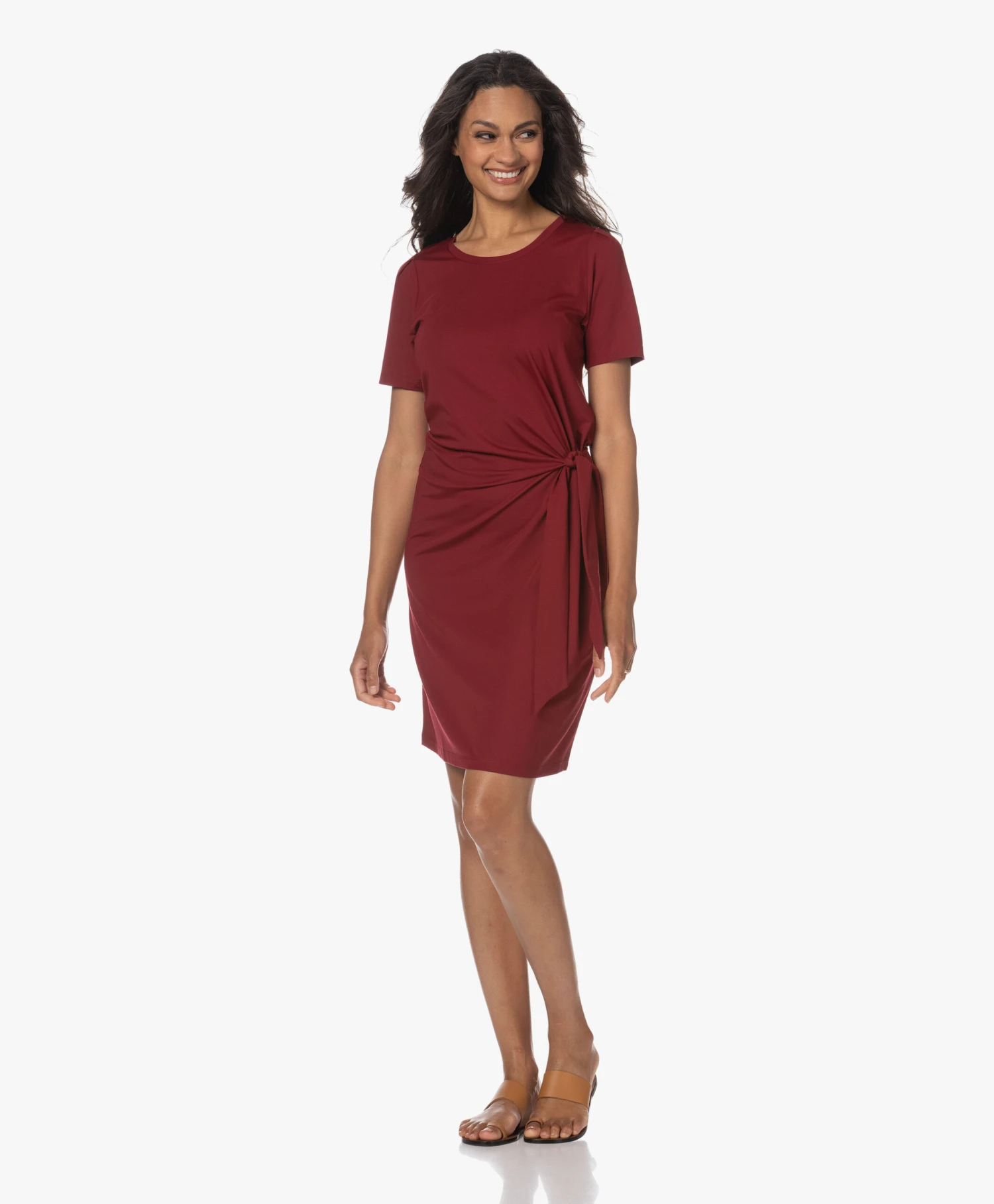 Atp Atelier Astrid Leren Teenslippers - Terra 10 Atp Atelier Astrid Leren Teenslippers - Terra - Afbeelding 10