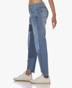 Denimist Lucy Relaxed-Fit Patchwork Jeans - Blake -Mode Kleding 230629 0943dd4a dc3a 4c64 abe1 ffae74647eef