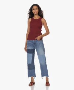 Denimist Lucy Relaxed-Fit Patchwork Jeans - Blake -Mode Kleding 230629 17419db7 a269 46a9 b07e 86bc7caded74