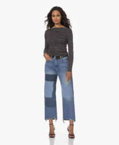 Denimist Lucy Relaxed-Fit Patchwork Jeans - Blake -Mode Kleding 230629 43c1e9a8 3b1f 47bf 976e f53299aa91a1