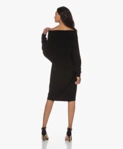 Norma Kamali All-In One Travel Jersey Jurk - Zwart -Mode Kleding 230629 c91bb9d6 5da6 4d23 872d 12cb99471446