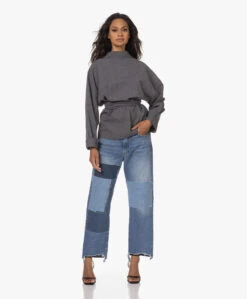 Denimist Lucy Relaxed-Fit Patchwork Jeans - Blake -Mode Kleding 230629 eadea279 212d 4fe8 8987 16a2e6ecd540