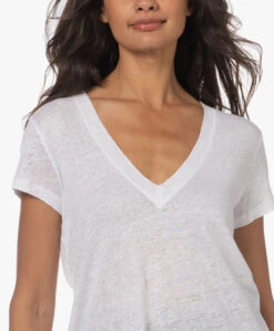 Iro Rodeo Linnen V-Hals T-Shirt - Wit -Mode Kleding 230704 d432ed96 2ba9 44bd 8964 225a9cf9db91