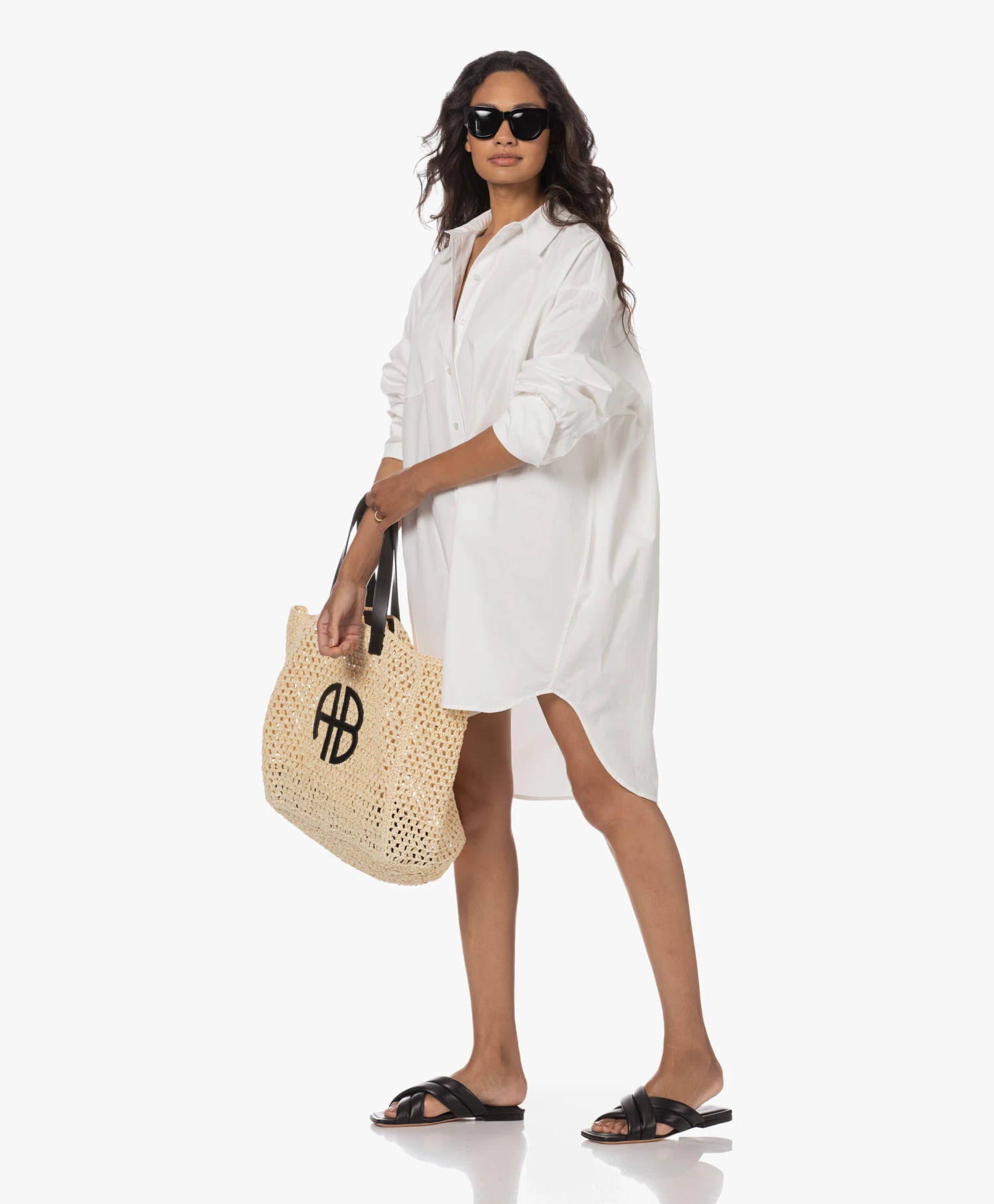 Anine Bing Eve Leren Slippers - Zwart 2 Anine Bing Eve Leren Slippers - Zwart - Afbeelding 2