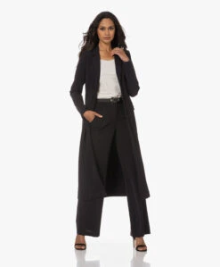 Japantky Paksy Travel Jersey Rechte Pantalon - Diepzwart -Mode Kleding 230706 4eb68599 97b7 4348 b55c 36f962262b9c