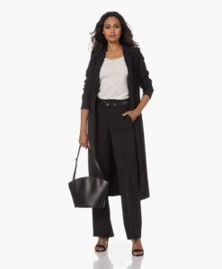 Japantky Paksy Travel Jersey Rechte Pantalon - Diepzwart -Mode Kleding 230706 8305b99f 9c09 487d 94f4 e529254283ad