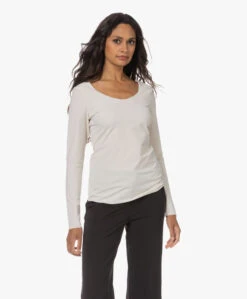 Japantky Tiyo Reversible Jersey Longsleeve - Linen 24 Japantky Tiyo Reversible Jersey Longsleeve - Linen -Mode Kleding 230706 975e58bf 9e30 410f 89e1 98c815f95c0a