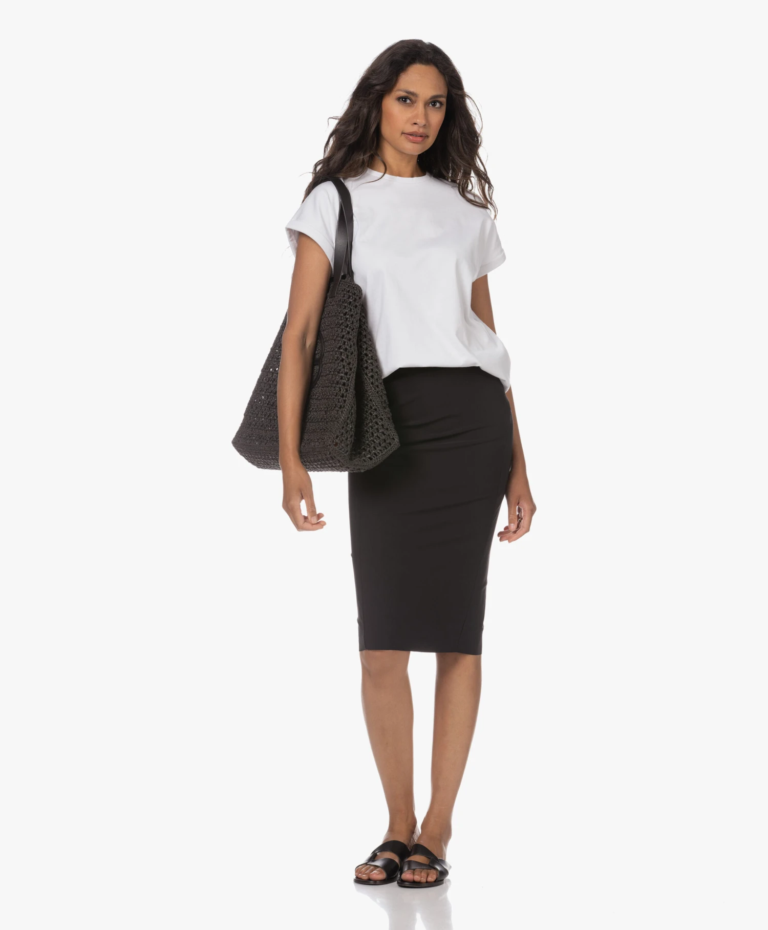 Atp Atelier Allai Leren Slippers - Zwart 5 Atp Atelier Allai Leren Slippers - Zwart - Afbeelding 5