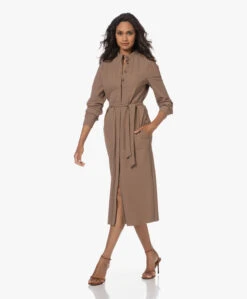 Japantky Yema Travel Jersey Jurk - Nougat -Mode Kleding 230706 ba472877 eeed 4727 9ef5 caddd3fba597