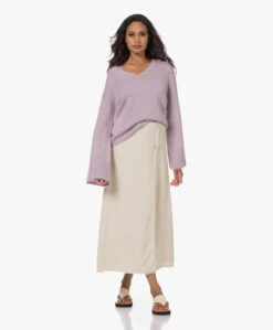 By Malene Birger Esra Crêpe Maxi Rok - Pearl -Mode Kleding 230706 bd46d358 fefd 4ce1 a261 64e86b5dfb1b