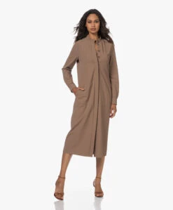 Japantky Yema Travel Jersey Jurk - Nougat -Mode Kleding 230706 bf2fb3cf 8d5f 4fbb 8a51 76768f971118