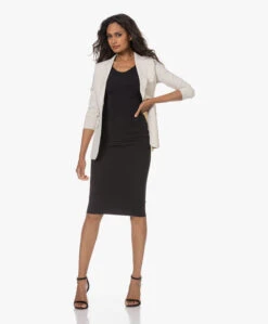 Japantky Yuu Getailleerde Blazer - Linen -Mode Kleding 230706 d42642e1 1381 476d 8520 3632d6b6aa1f