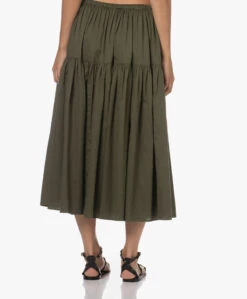 Enza Costa Cool Cotton Tiered Maxi Rok - Dark Olive 16 Enza Costa Cool Cotton Tiered Maxi Rok - Dark Olive -Mode Kleding 230711 fe5fe525 1a6d 4ea7 87f8 989a99b79daa