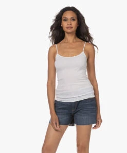 Hanro Cotton Seamless R-Hals Spaghetti Top - Wit 15 Hanro Cotton Seamless R-Hals Spaghetti Top - Wit -Mode Kleding 230713 21b22508 dfcf 416c 9d92 1781eb02ce4c