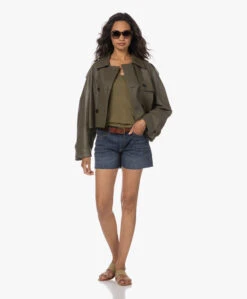 Rag & Bone Dre Low-Rise Denim Short - Aster -Mode Kleding 230713 24501452 d4ec 4d89 826e d0bae11aec73