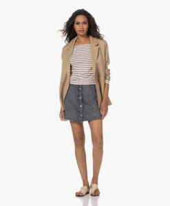 Pomandère Mini Denim Doorknooprok - Dirty Blue 17 Pomandère Mini Denim Doorknooprok - Dirty Blue -Mode Kleding 230713 9d141303 fdc4 41ae 9d67 444b3d15b643