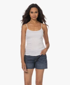 Hanro Cotton Seamless R-Hals Spaghetti Top - Wit 23 Hanro Cotton Seamless R-Hals Spaghetti Top - Wit -Mode Kleding 230713 ab783f05 8a21 43aa 9f8f bef4c08bf57a