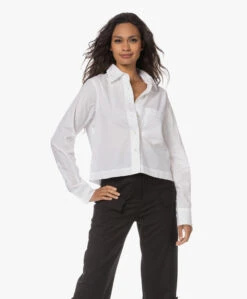 Closed Cropped Overhemdblouse - Wit 24 Closed Cropped Overhemdblouse - Wit -Mode Kleding 230713 d25cbee1 c8c3 409c b1bb 4e40720ab915