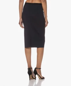 Japantky Nosi Jersey Kokerrok - Zwartblauw 16 Japantky Nosi Jersey Kokerrok - Zwartblauw -Mode Kleding 230718 05376809 96f4 456f bff8 72734edb754f