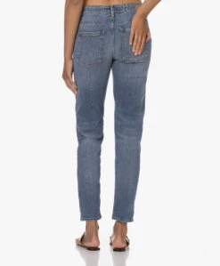 Drykorn Like Girlfriend Stretch Jeans - Blauw -Mode Kleding 230718 1a24b9f7 014b 48e7 aa18 00b42c098dde