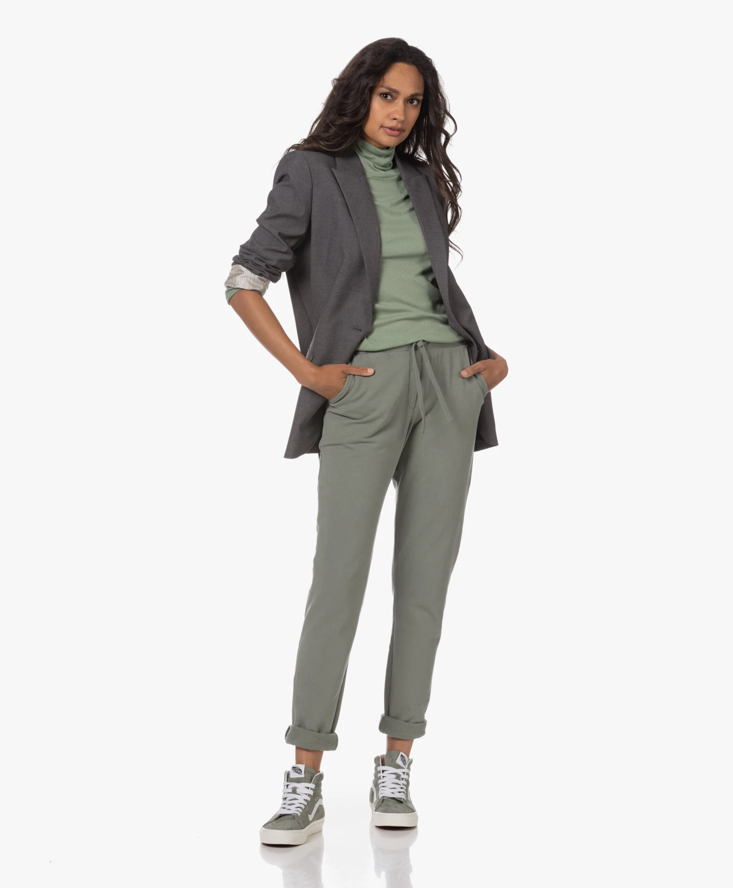 Vans Sk8-Hi Suede High-Top Sneakers - Shadow 9 Vans Sk8-Hi Suede High-Top Sneakers - Shadow - Afbeelding 9