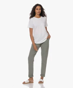 Neeve The Holly Bio Katoenen Sweatpants - Agave Green -Mode Kleding 230718 f525c6b9 6b07 4388 a378 588fbf8c40c6