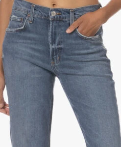 Agolde Kye Stretch Denim Cropped Straight Jeans - Notion -Mode Kleding 230720 0d9df530 aa8b 4023 805d c96cab35475a