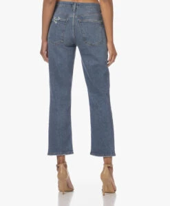 Agolde Kye Stretch Denim Cropped Straight Jeans - Notion -Mode Kleding 230720 41d9071f 0c09 410c 94c6 196fc93e0154