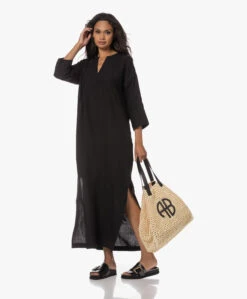 Closed Leren Slippers Met Gesp - Zwart -Mode Kleding 230720 a0c594c2 9e44 47b0 b3b4 414d884baf1b