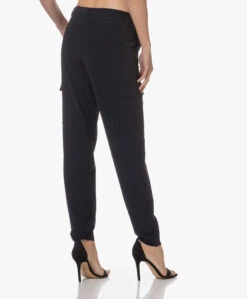 Japantky Momo Travel Jersey Utility Broek - Zwartblauw -Mode Kleding 230724 0cc2019b 1739 4e05 82a7 0fa3df5e340c