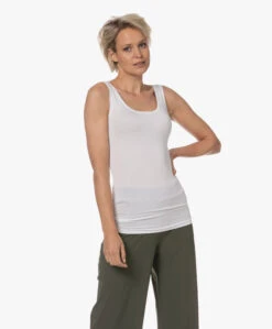 Hanro Soft Touch Modal Tanktop - Wit -Mode Kleding 230724 0e759f86 cfca 42ad b0b1 f9d8d01b68a5