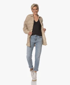 Closed Leren High-Top Sneakers - Wit -Mode Kleding 230724 847219a9 4f43 41fe 9aee 3662fe0a5f62