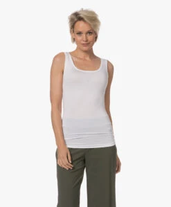 Hanro Soft Touch Modal Tanktop - Wit -Mode Kleding 230724 f18e7364 799e 4ca8 9f8e 73f7ea1e5e4a