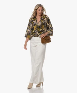 Frame Le Palazzo Puur Katoenen Flared Jeans - Off-White -Mode Kleding 230725 38a6deb9 e940 4bf8 9ee7 c80f0e2196c0